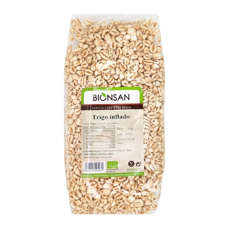 Trigo inflado eco 150g bionsan