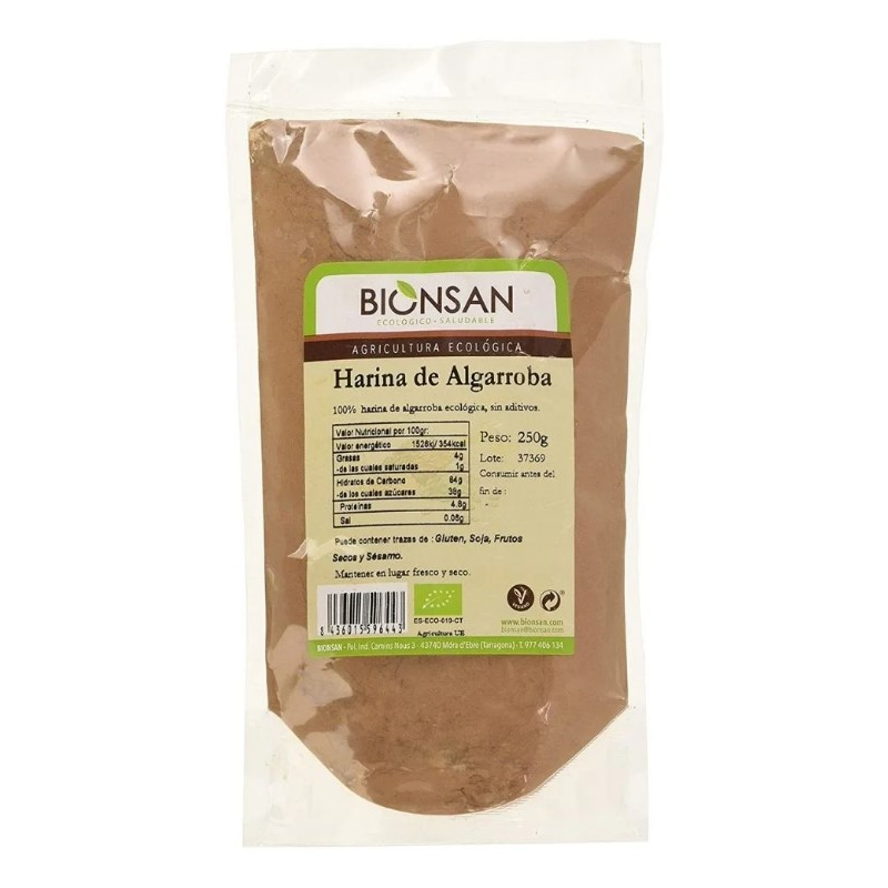 Harina algarroba eco 250g bionsan