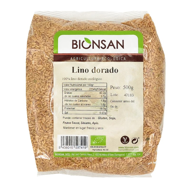 Lino dorado eco 500g bionsan