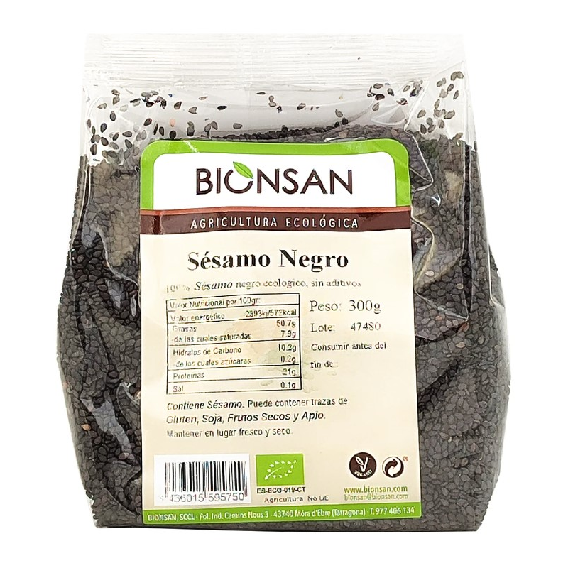 Sesamo negro eco 300g bionsan