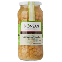 Garbanzos cocidos eco 400g bionsan