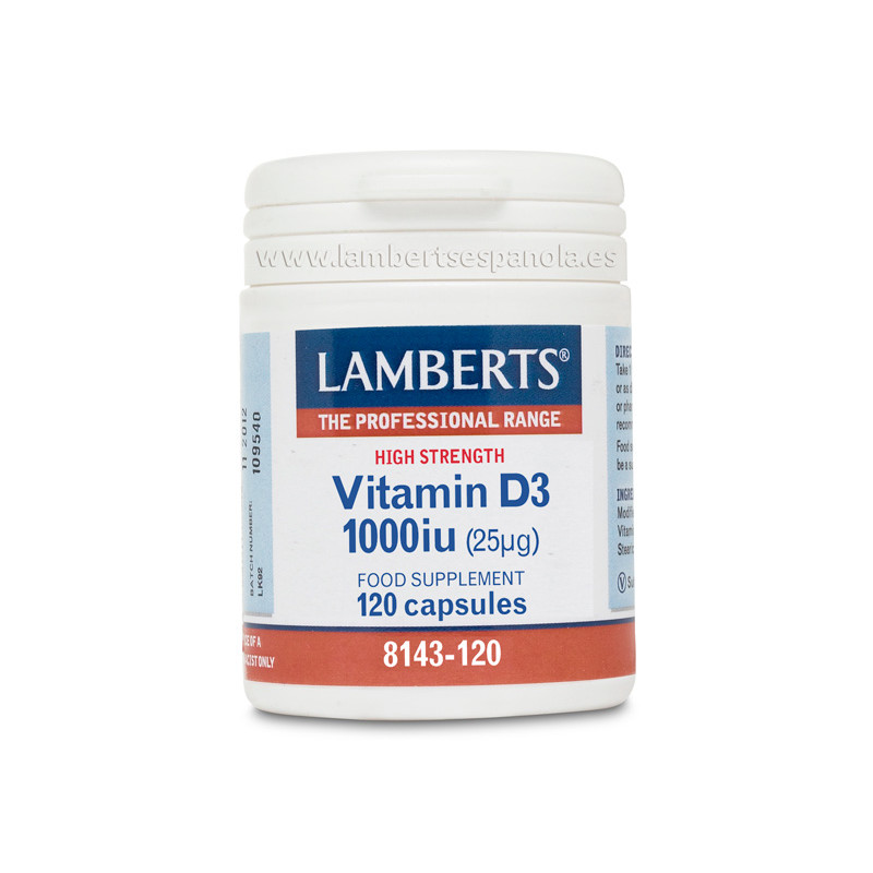 Vitamina d3 1000ui 120tb.lamberts