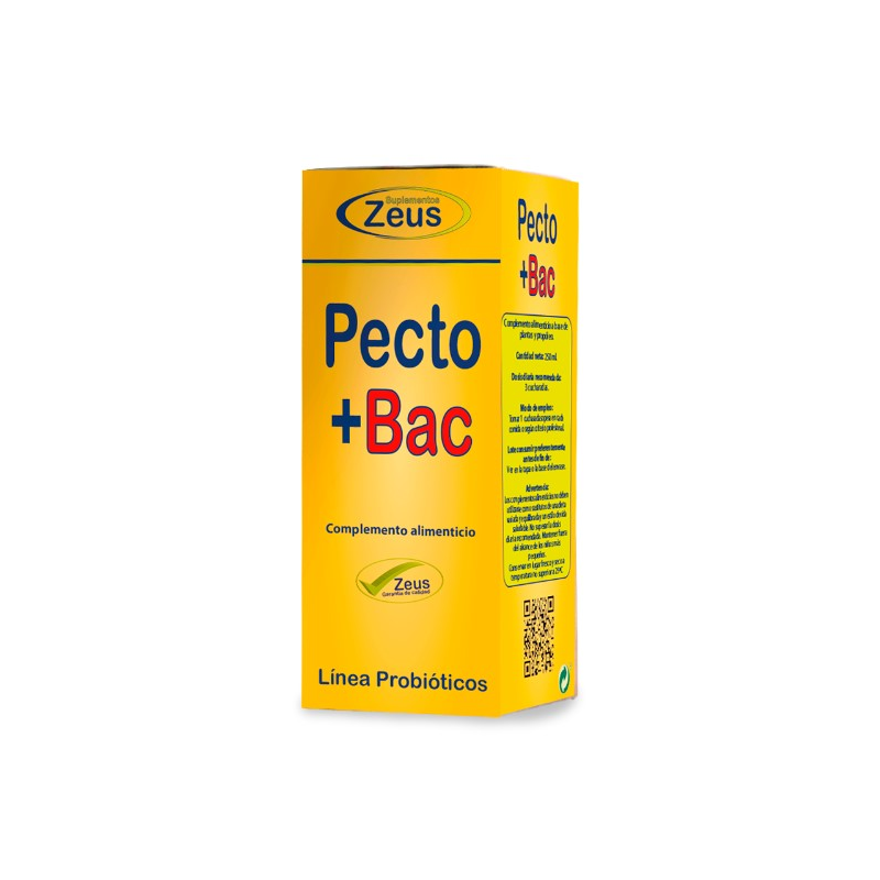 Pecto+bac 250ml + 1 sobre zeus