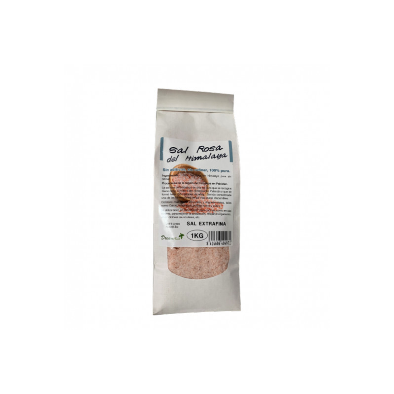Sal rosa himalaya fina 1 kilo dreamfoods ok eco