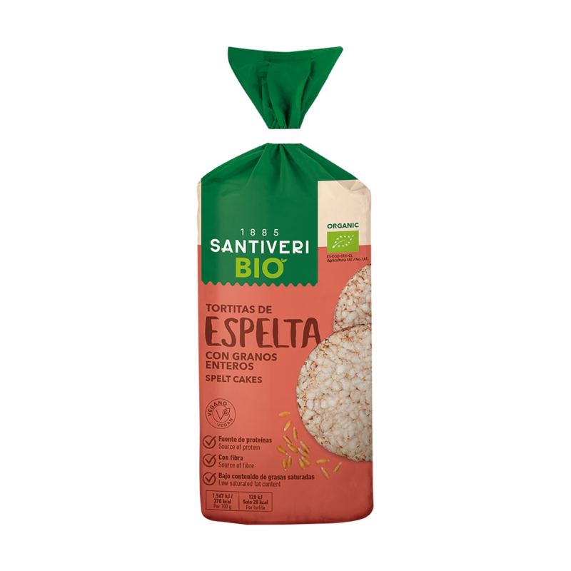 Tortitas espelta santiveri bio 100g