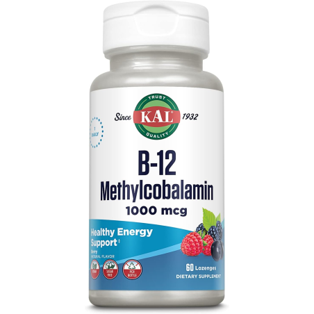 B12 methylcobalamin 1000mcg 60comp kal
