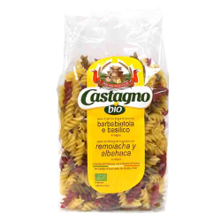Espirales remolacha albahaca 500g castagno