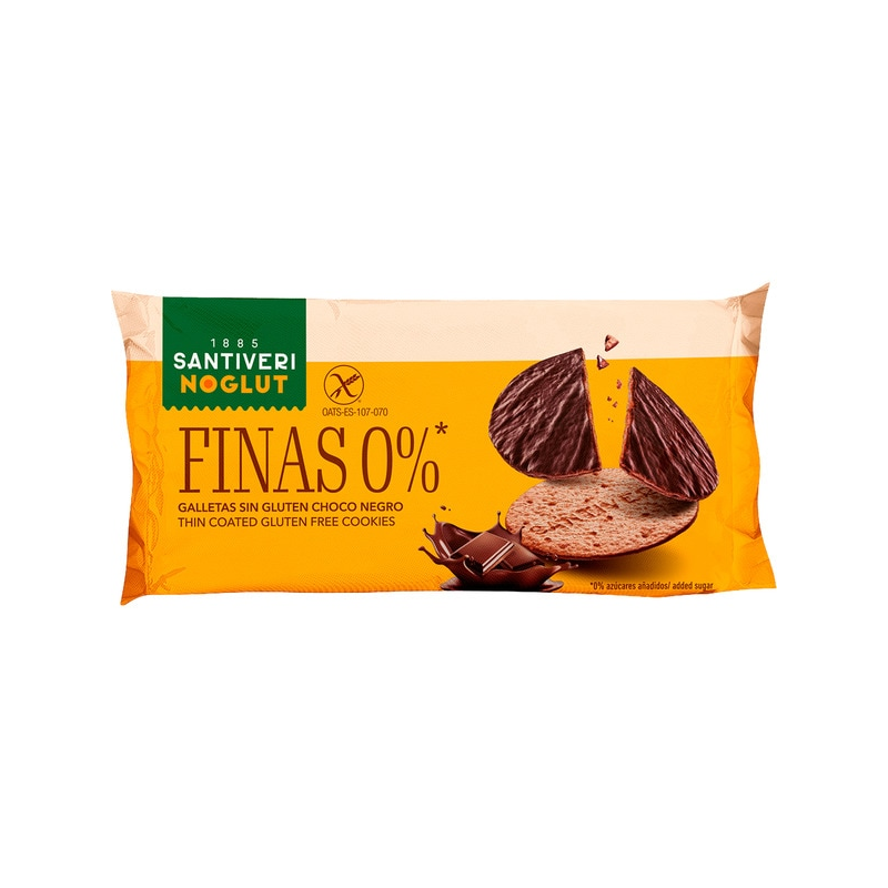 Galletas finas 0% noglut 88g santiveri