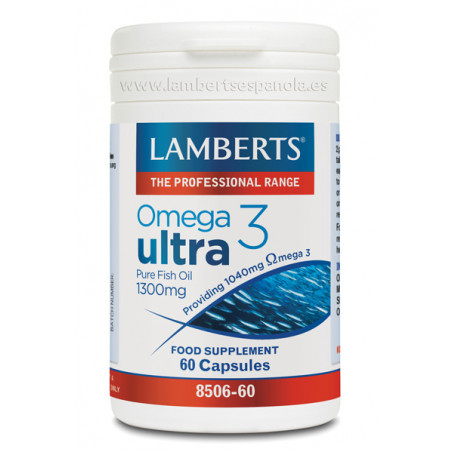 Omega 3 ultra 1300mg 60cps lamberts