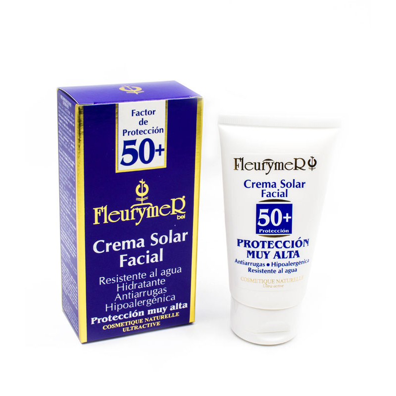 Crema solar facial f-50+ 80ml fleurymer