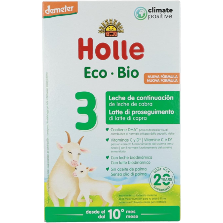 Holle leche continuacion cabra nº3 +10 meses 400g