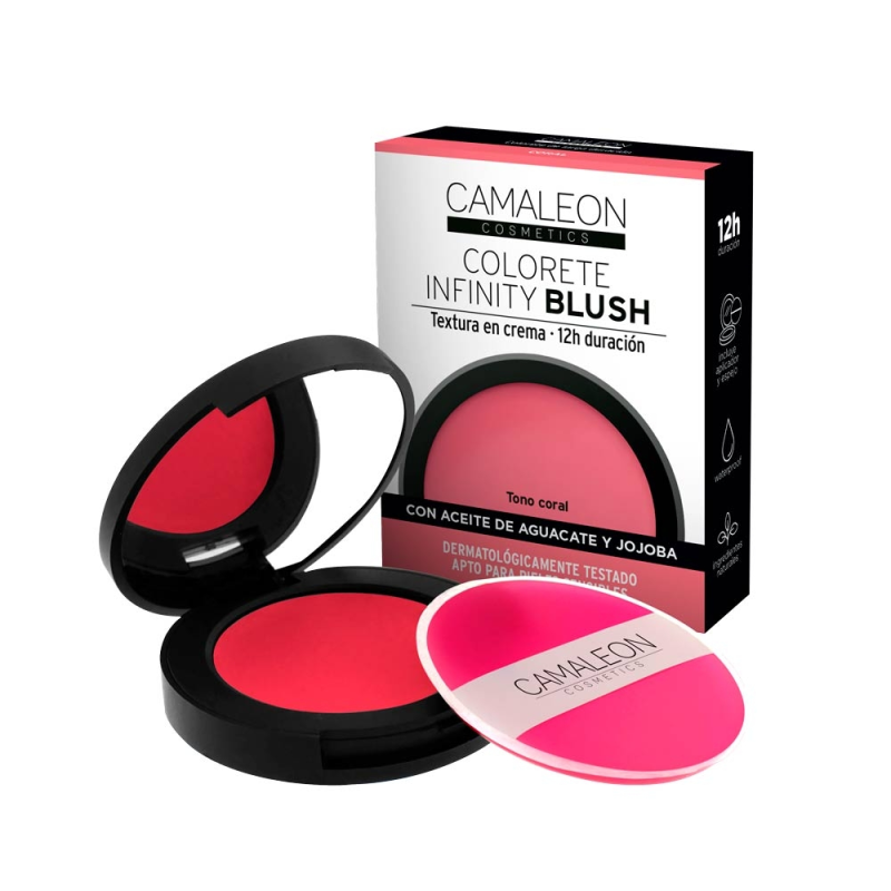 Camaleon colorete infinity blush coral