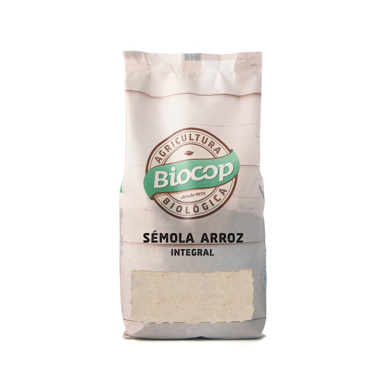 Semola arroz integral 500g biocop