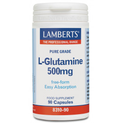 L-glutamina 500mg 90caps. lamberts