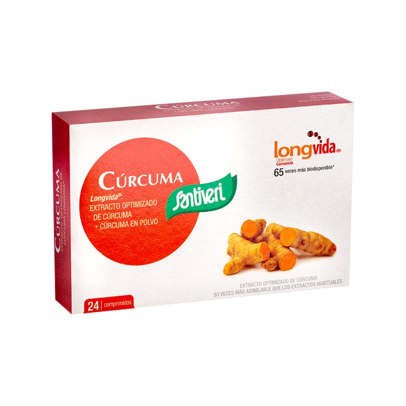 Curcuma longvida 24 comp santiveri