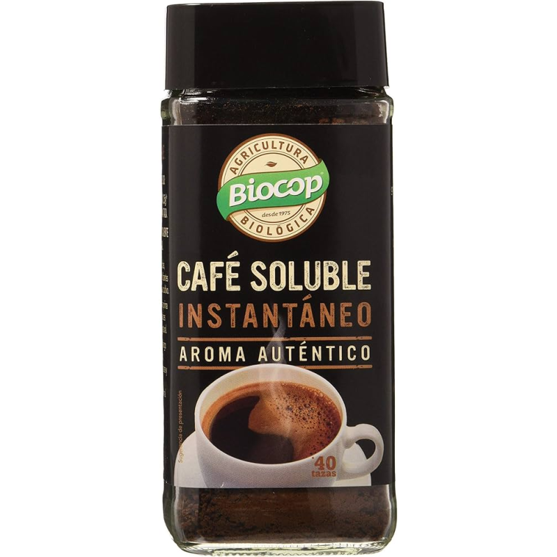 Cafe soluble instantaneo 100g biocop