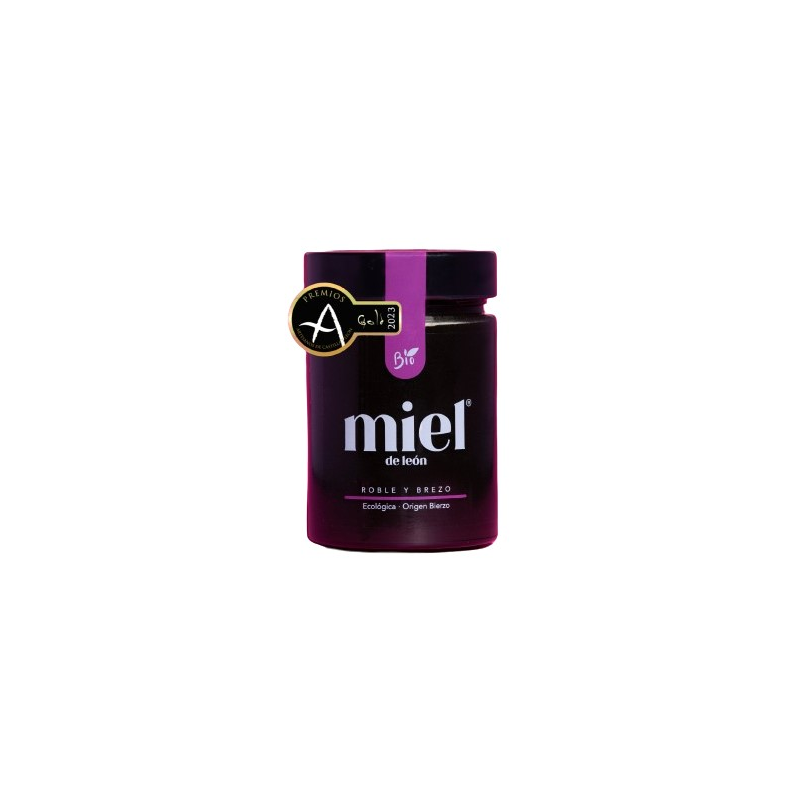 Miel de leon roble y brezo ecologica 450g
