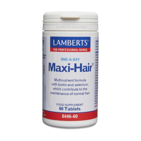 Maxi-hair 60 tabletas lamberts