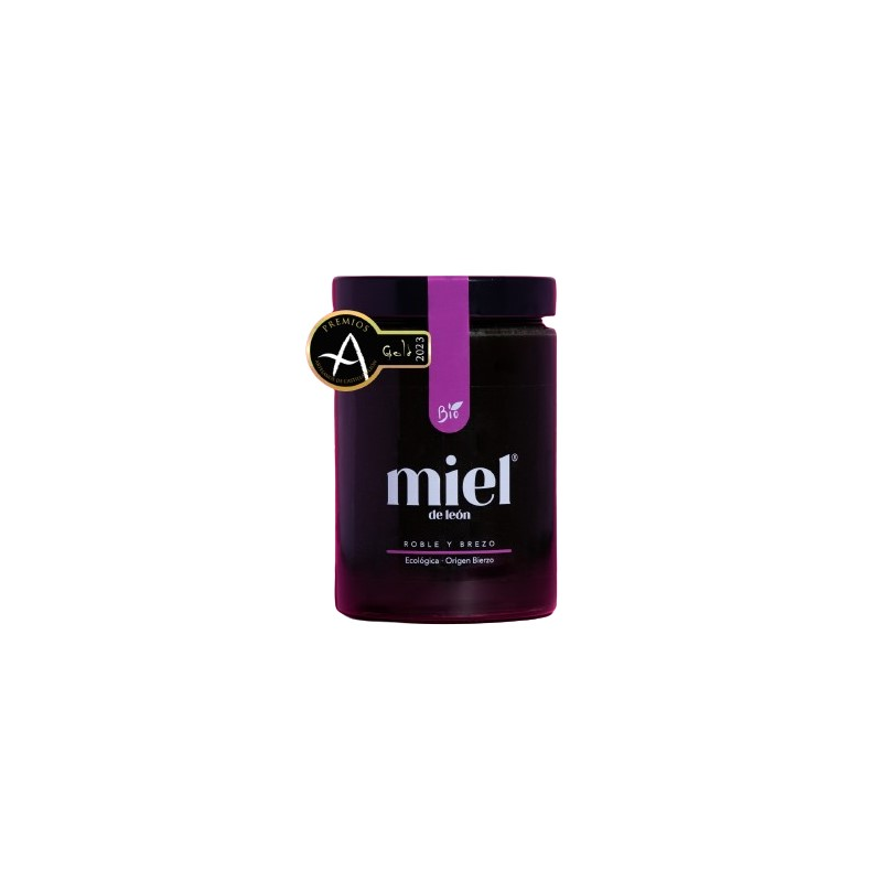 Miel de leon roble y brezo ecologica 800g