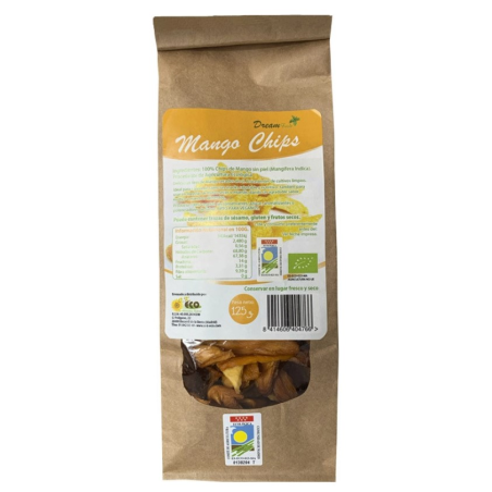 Mango chips 125g dreamfoods eco