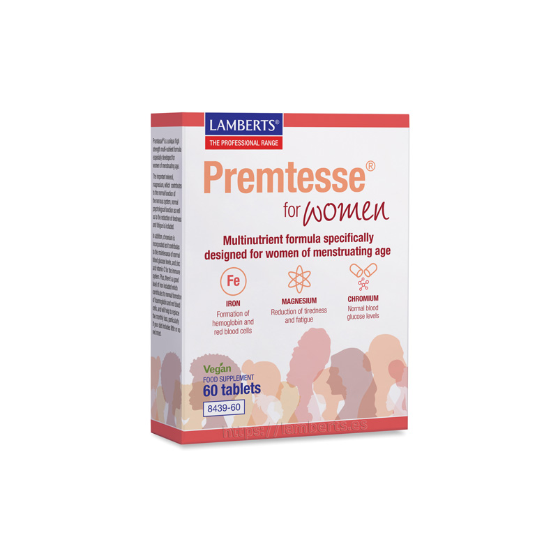 Premtesse for women 60 tabletas lamberts
