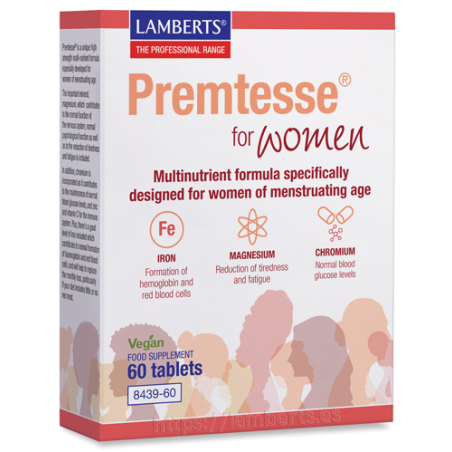 Premtesse for women 60 tabletas lamberts