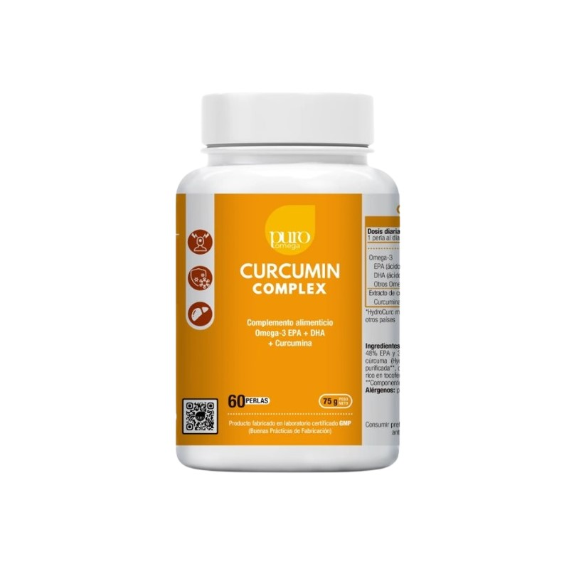 Curcumin complex 60 perlas puro omega beps