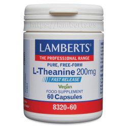 L-theanine fast release 200mg 60cap lamberts