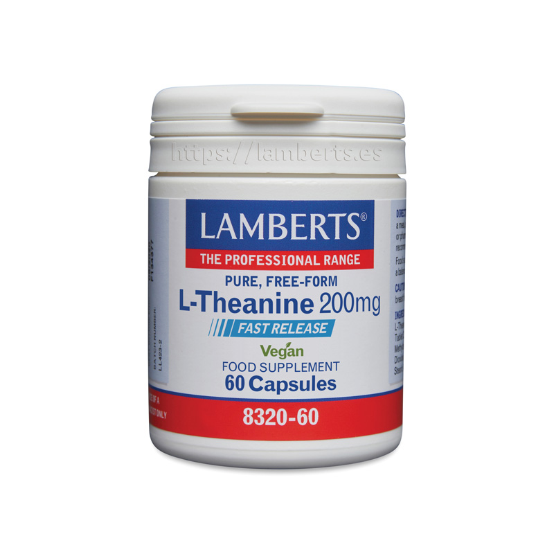 L-theanine fast release 200mg 60cap lamberts