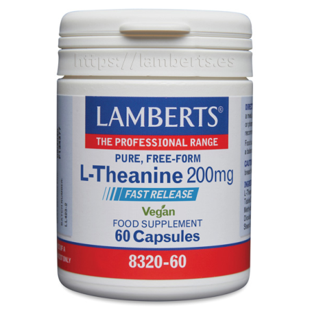 L-theanine fast release 200mg 60cap lamberts