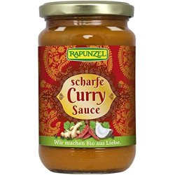 Salsa curry picante rapunzel 340g bio
