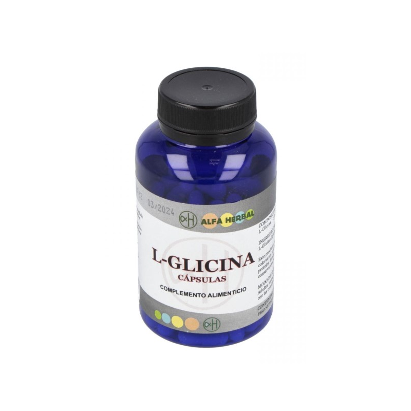 L-glicina 500mg 100cap alfa herbal