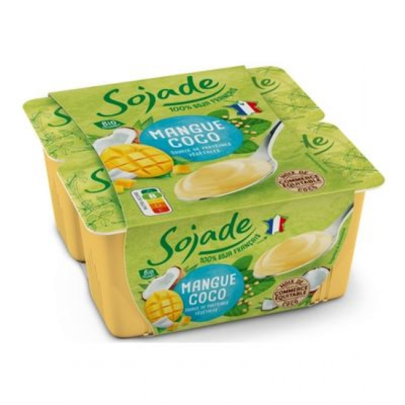 Sojade mango coco pack 4x100g