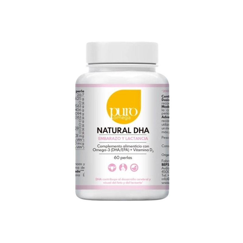 Natural dha embarazo lactanci 60cap beps