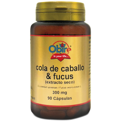 Cola caballo y fucus extracto seco 90cap obire