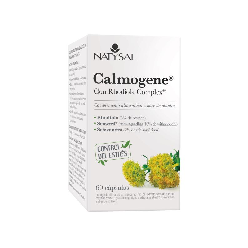 Calmogene rhodiola complex 60 capsulas natysal