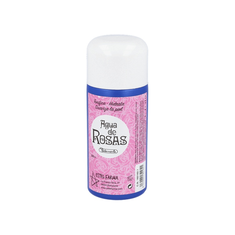 Agua de rosas pedemonte estel farma 200ml
