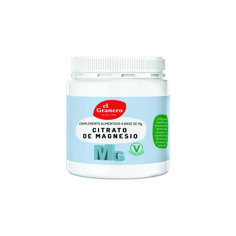 Magnesio citrato polvo 250g el granero