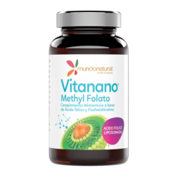 Vitanano methyl folato 30cp mundo natural