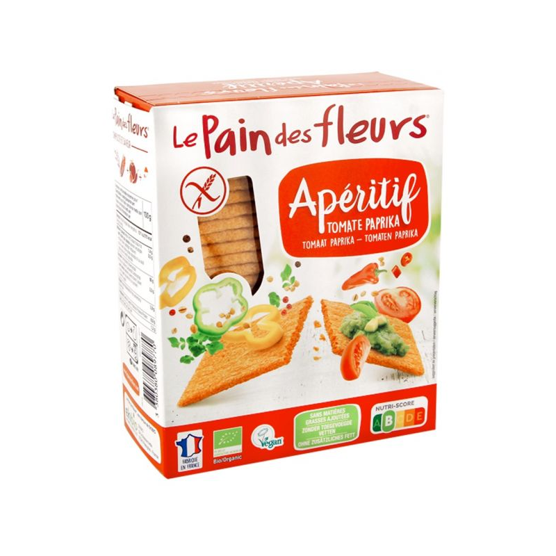 Pan flores tomate paprika 150g