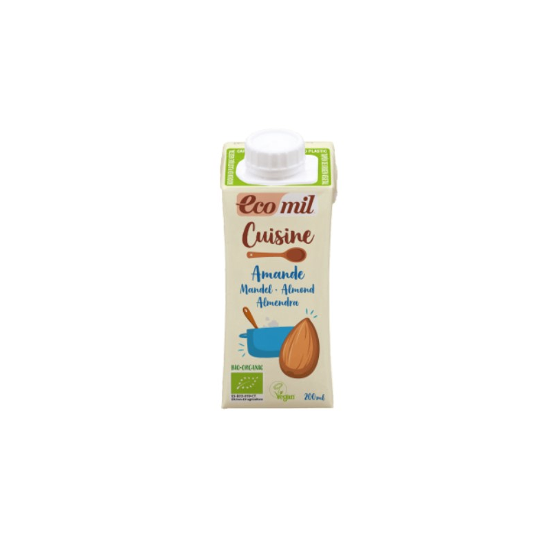 Ecomil cuisine almendra bio 200ml