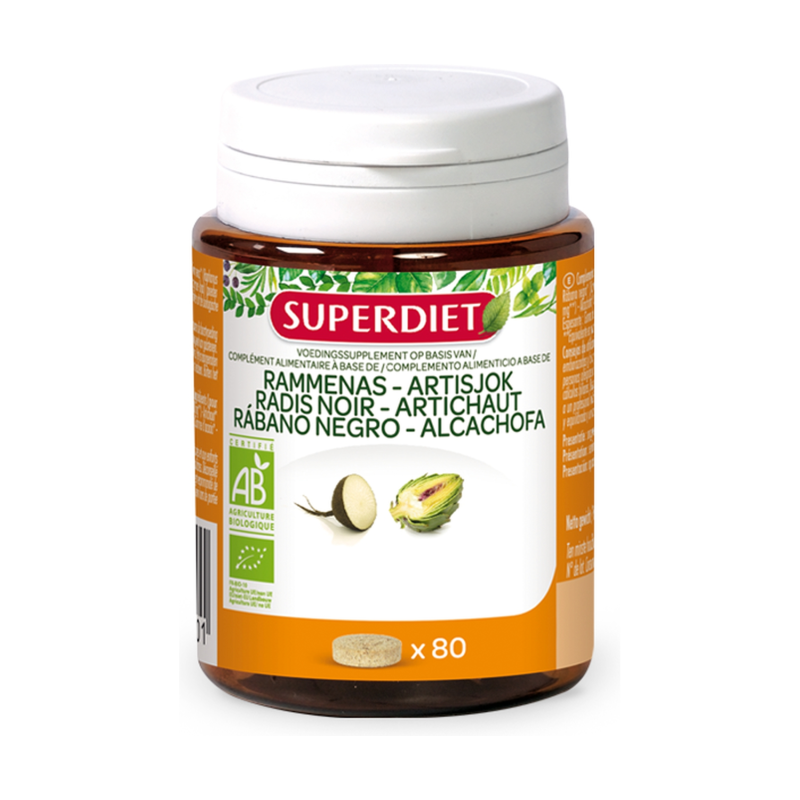 Rabano negro bio 80 comp superdiet