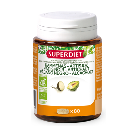 Rabano negro bio 80 comp superdiet