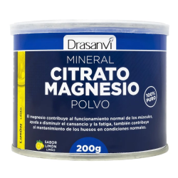Citrato magnesio polvo sabor limon 200g drasanvi