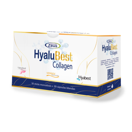 Hyalubest collagen 30 sticks+ 30 capsulas zeus