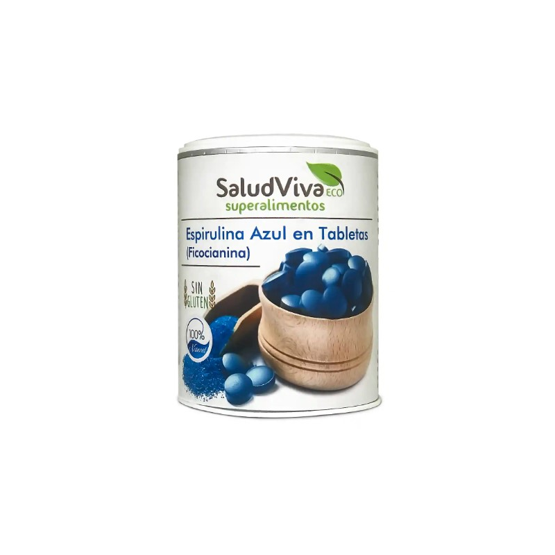 Espirulina azul 100 tabletas salud viva eco