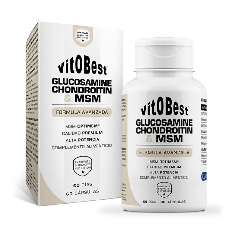 Glucosamina condroitina msm vitobest 60cap