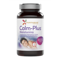 Calm plus melatonina 30cap mundo natural