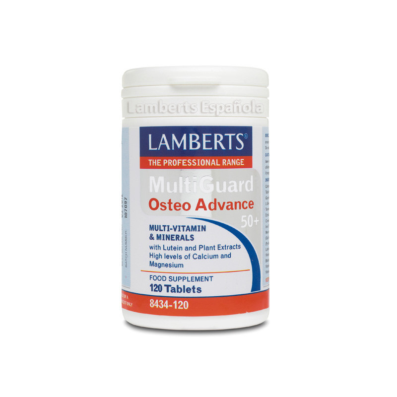 Multiguard osteo avance 50+  120caps lamberts