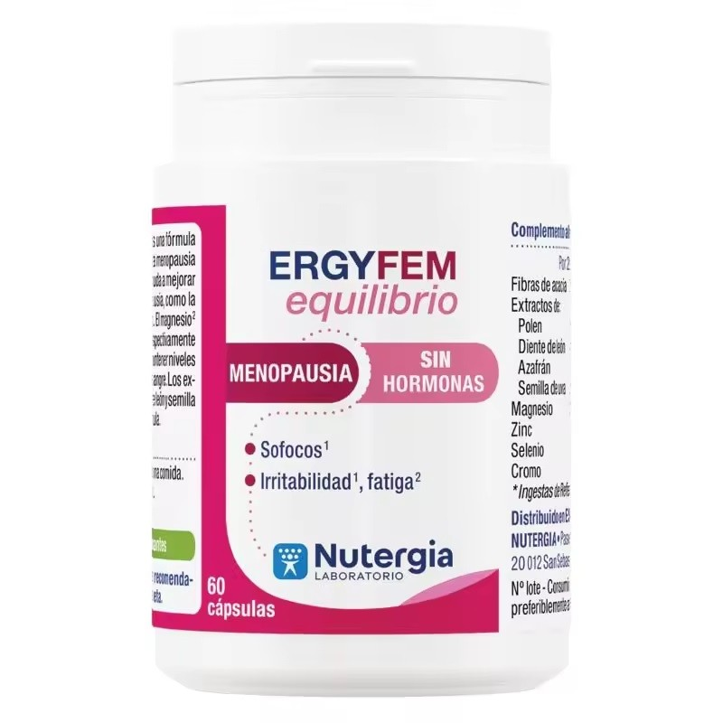 Ergyfem equilibrio 60cap nutergia